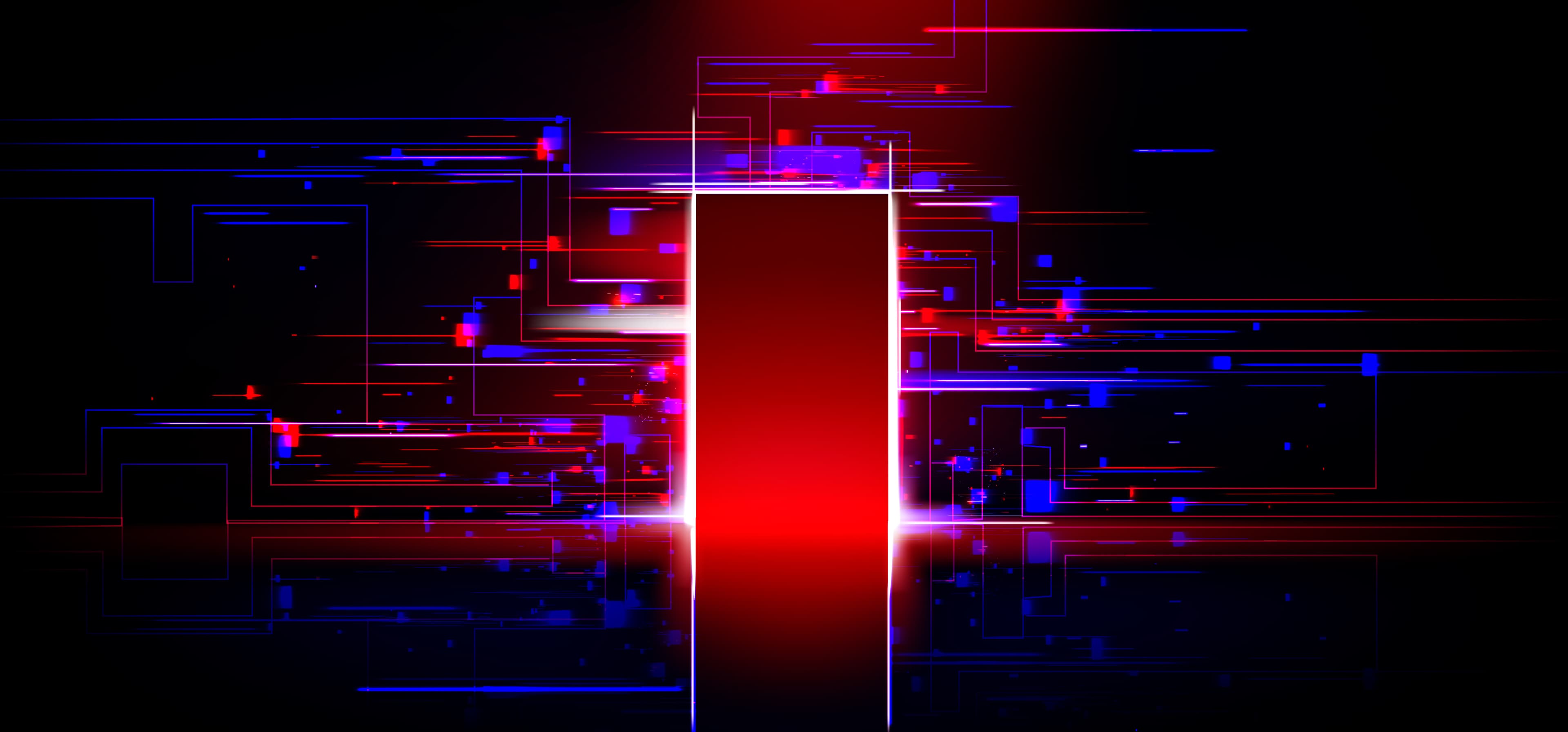 Red Abstract Light