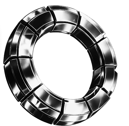 3D Silver Ring